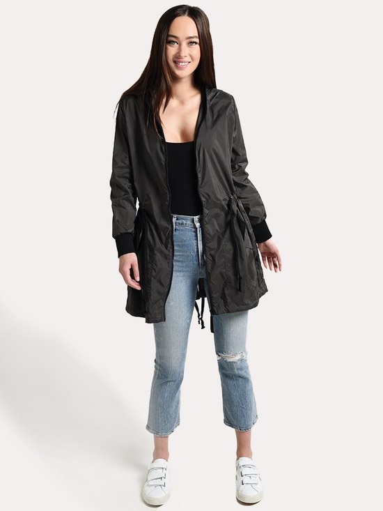 BB Dakota Jackets & Blazers - BB Dakota Flynn Black Utility Anorak Jacket
